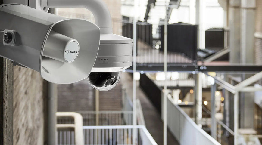 Bosch Security presents IP horn loudspeakers and amplifier module firmware release 2.0